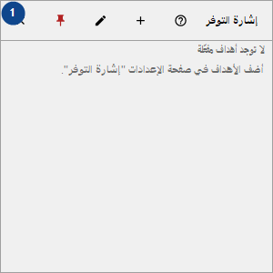 إشارة التوفر