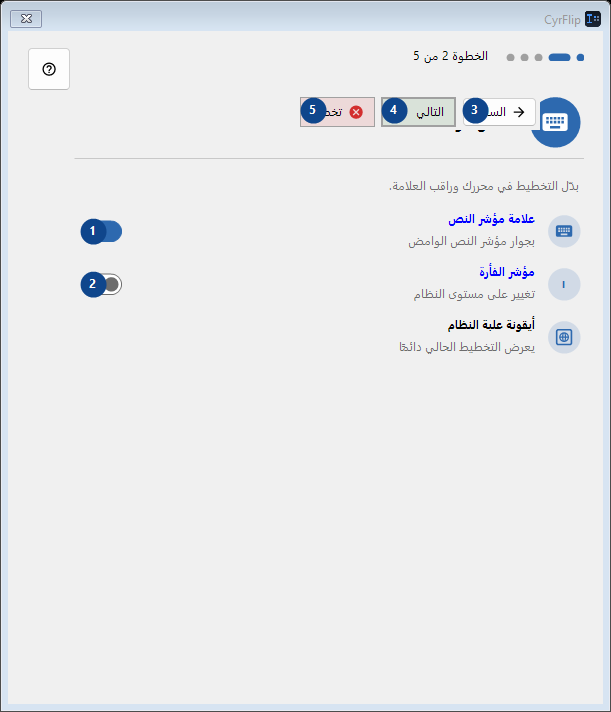 المؤشرات