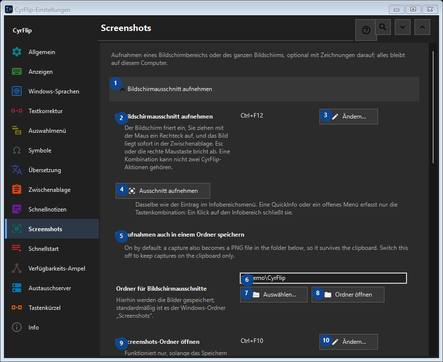 Screenshots