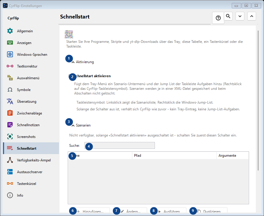 Schnellstart