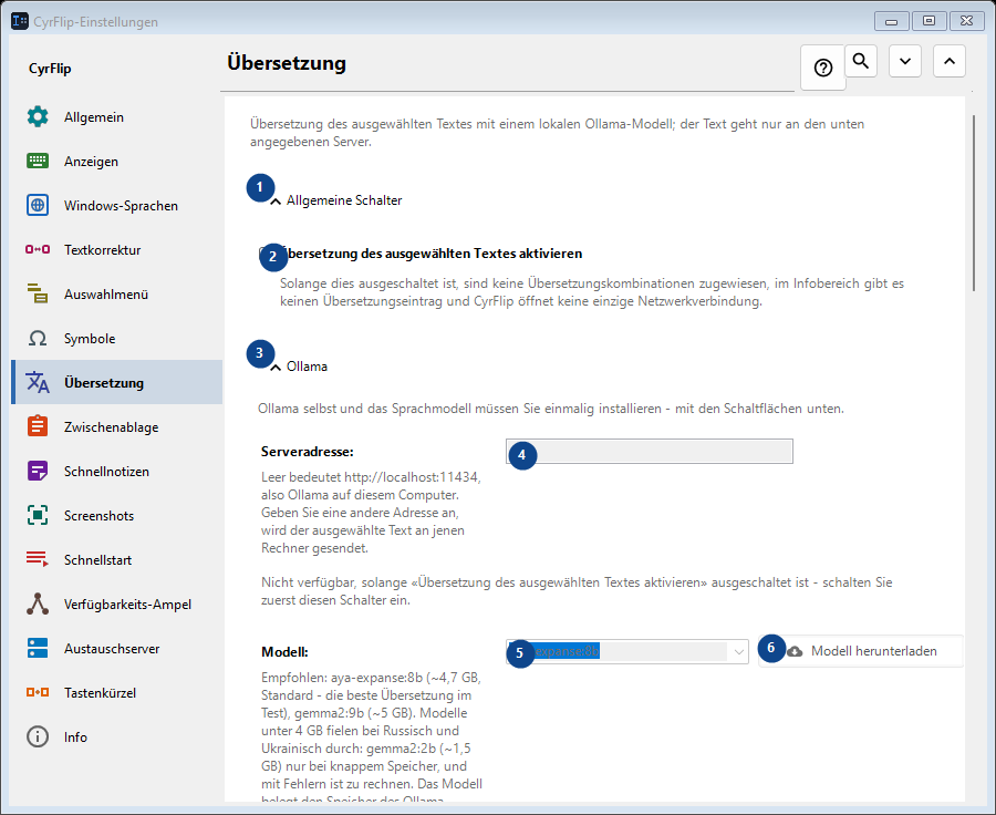 Übersetzung