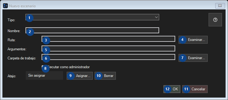 Nuevo escenario