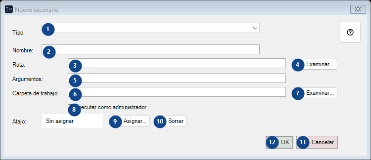 Nuevo escenario