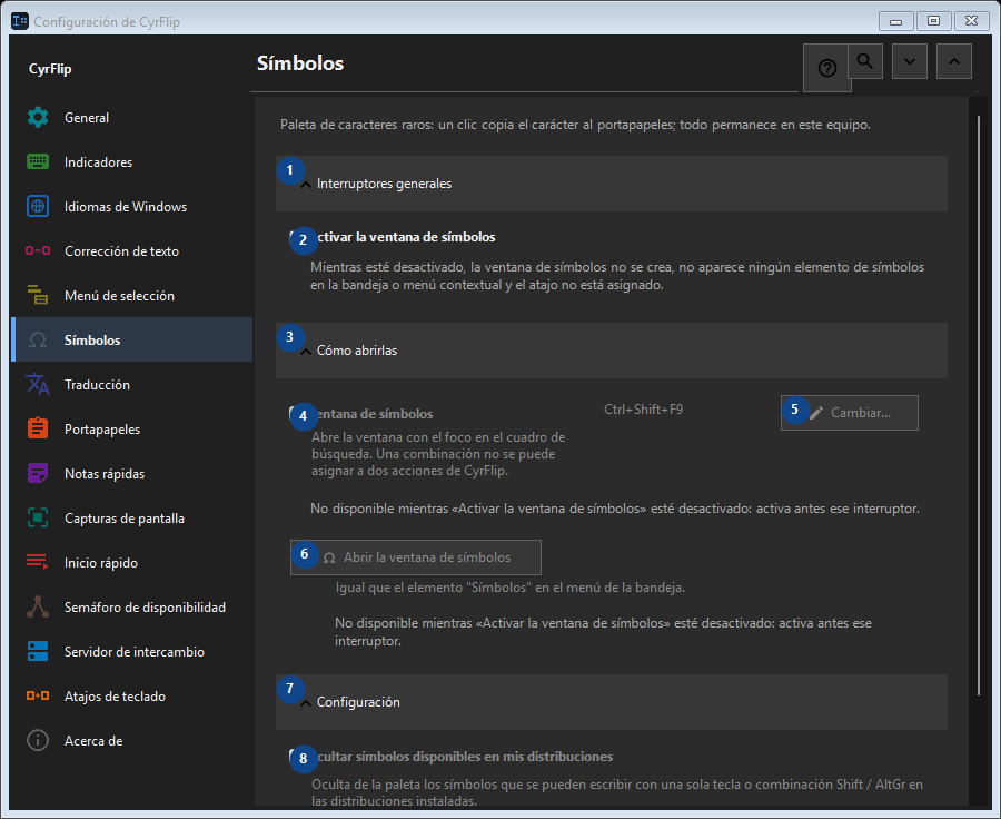Símbolos