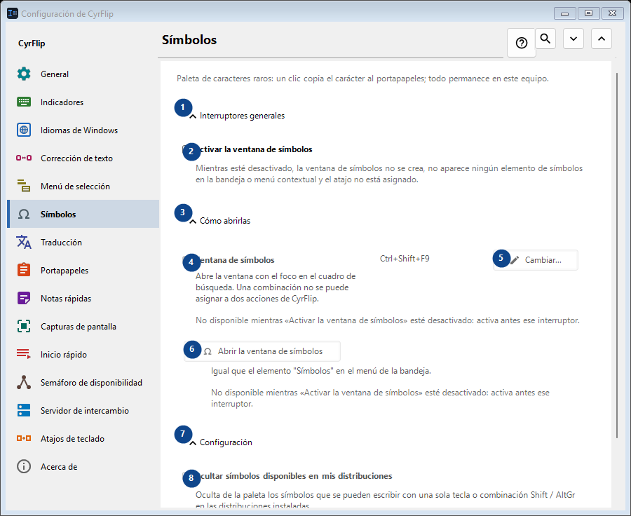 Símbolos