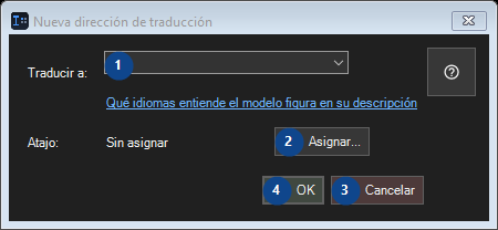 Nueva dirección de traducción