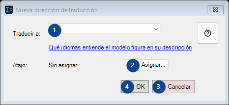 Nueva dirección de traducción