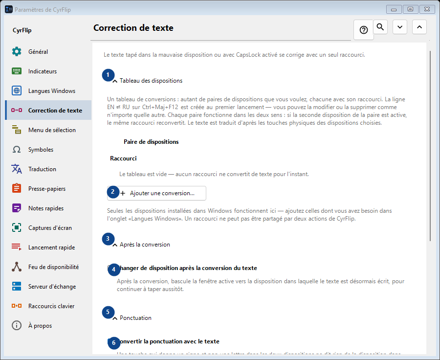 Correction de texte