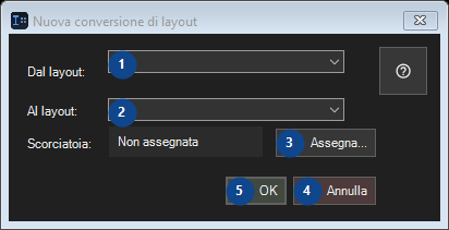 Nuova conversione di layout