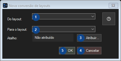 Nova conversão de layouts