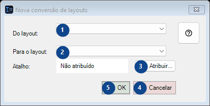 Nova conversão de layouts