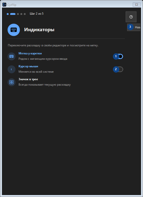 Индикаторы