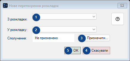 Нове перетворення розкладок