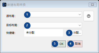 新建布局转换