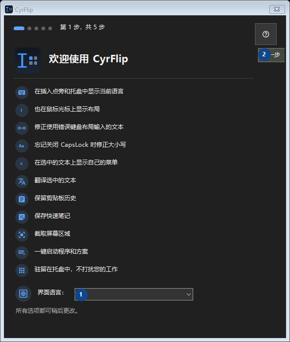 欢迎使用 CyrFlip