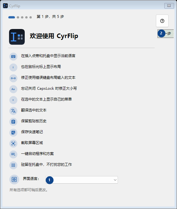欢迎使用 CyrFlip