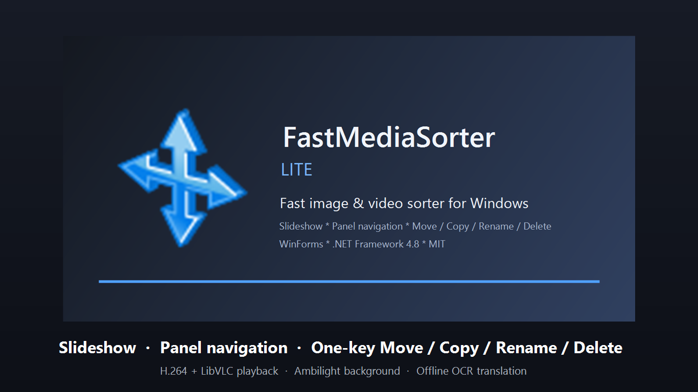 Fast Media Sorter for Windows preview