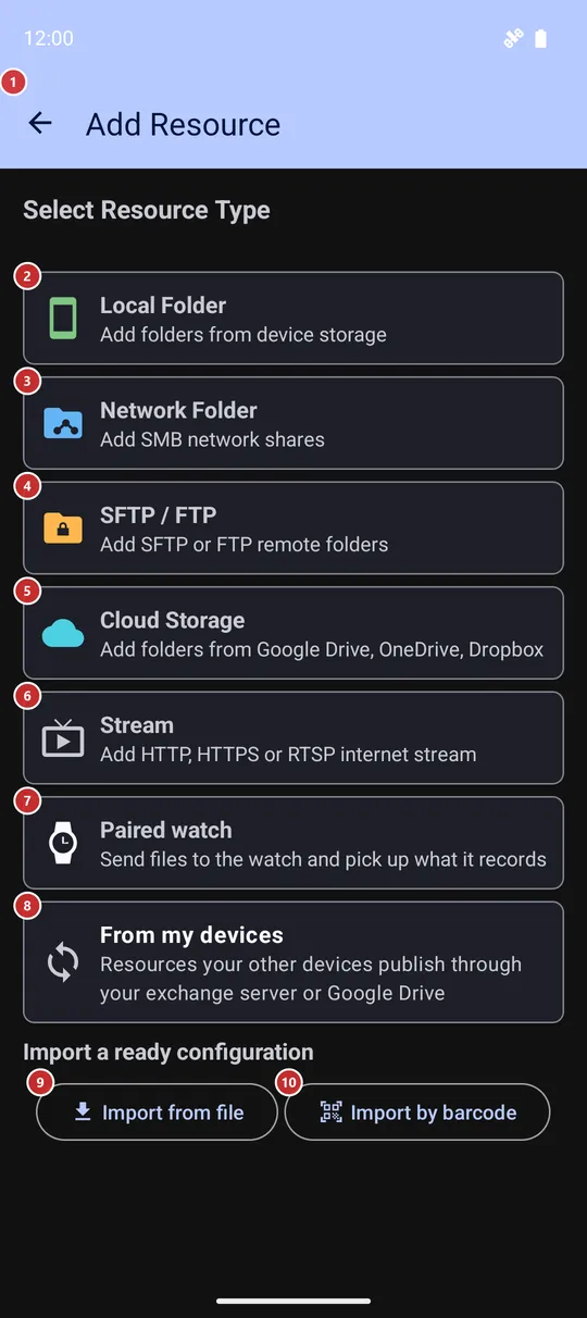Add Resource